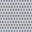 Jasper Indian Garden Paisley Indigo Fabric Sample JO 1014
