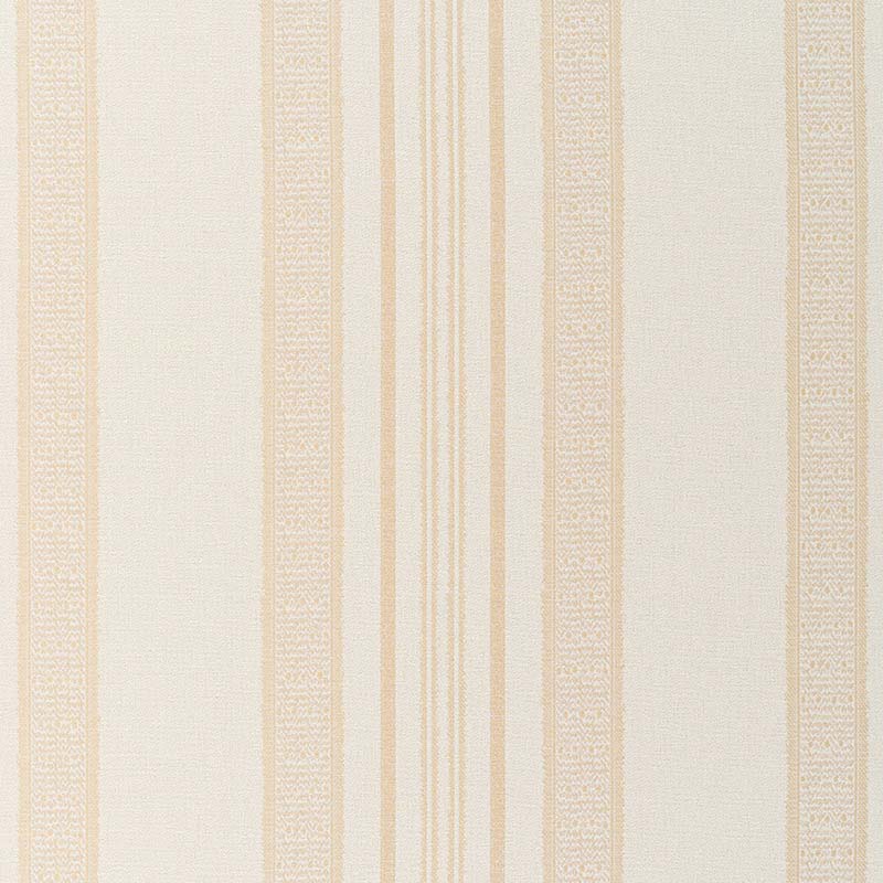 Jasper Indian Garden Stripe Cream Fabric Sample JO 1020