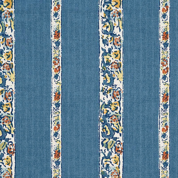 Jasper Bangalore Stripe Blue Fabric Sample JO 2032