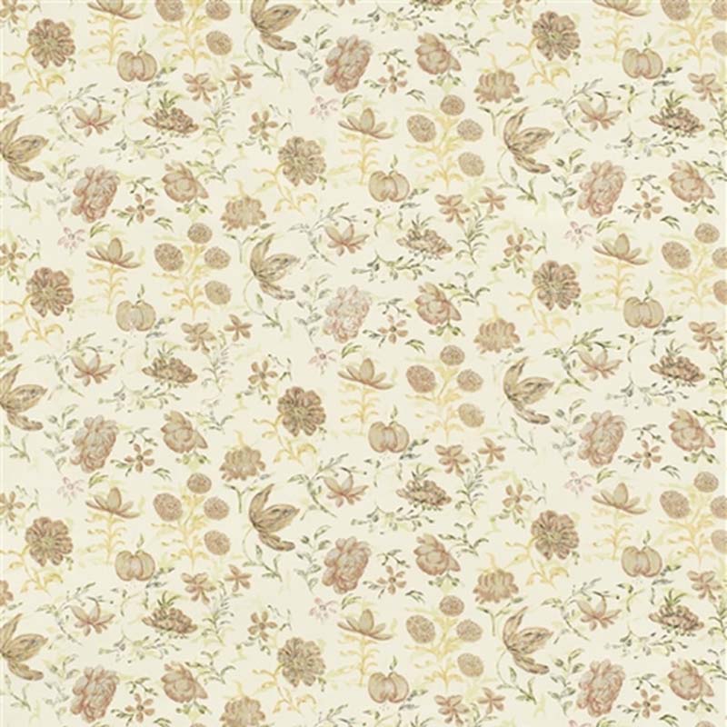 Jasper Blenheim Sprig Black Fabric Sample JP-1901