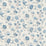 Jasper Blenheim Sprig Swiss Blue Fabric Sample JP 1902