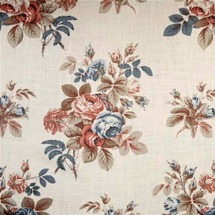 Jasper Bentley Rose Cinnamon Fabric Sample JP-2003