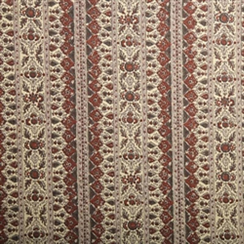 Jasper Jammu - Linen Rust Fabric Sample JP-3921