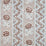 Jasper Maya Flower Brown/Blue Fabric Sample JP-4015