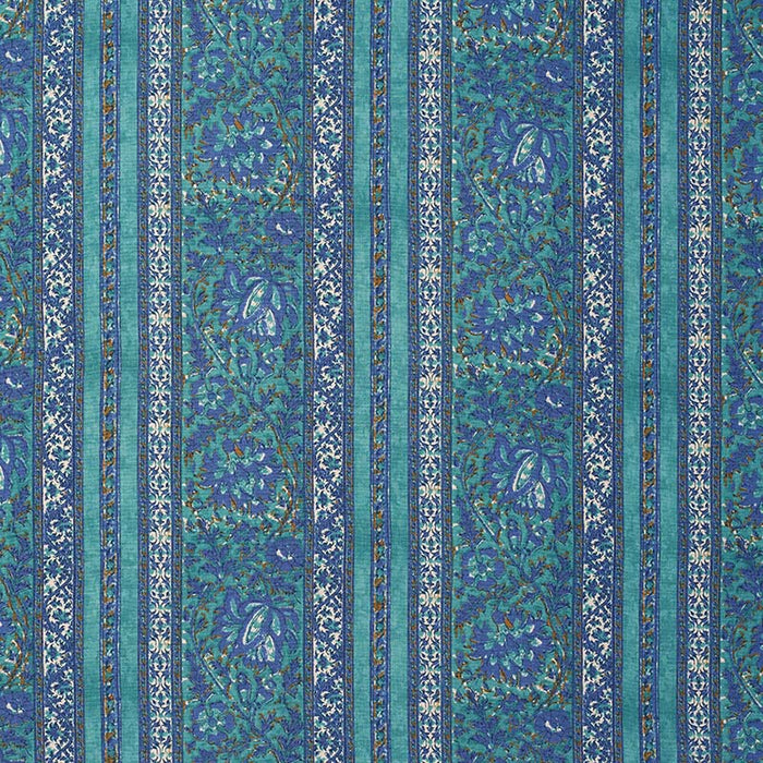 Jasper Jaipur Stripe Green Fabric Sample JP 4303