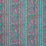 Jasper Jaipur Stripe Turquoise Fabric Sample JP 4304