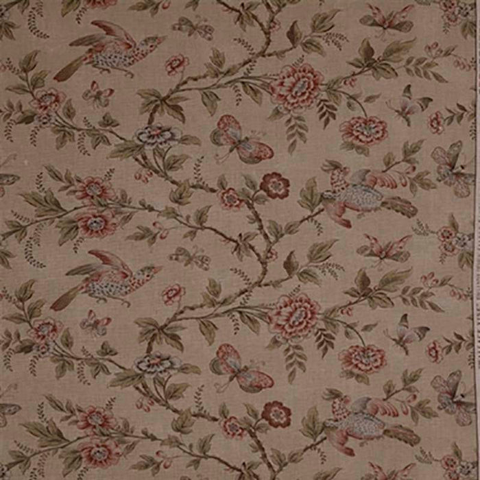 Jasper Wallace Vine Sage/ Rose Fabric Sample JP-4816