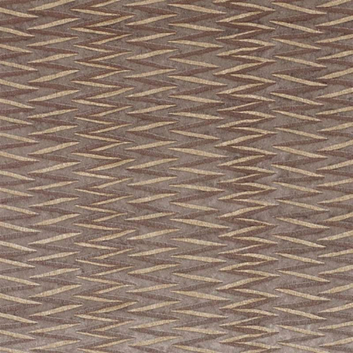 Jasper Zig Zag Stripe Pale Mushroom Fabric Sample JP-5604