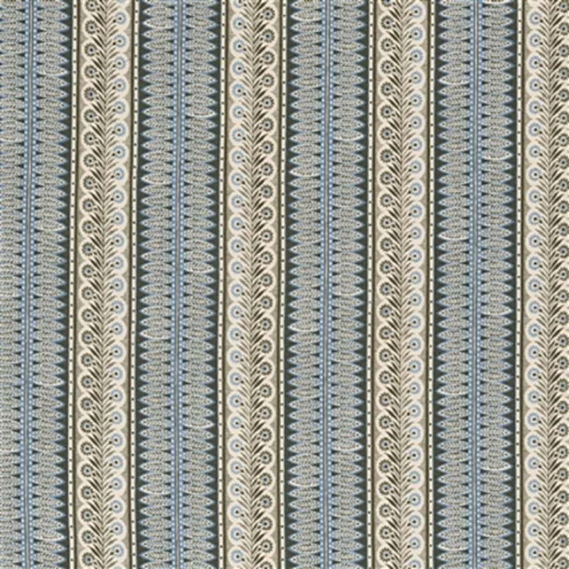 Jasper Eastlake Forest/Blue Fabric Sample JP-6446