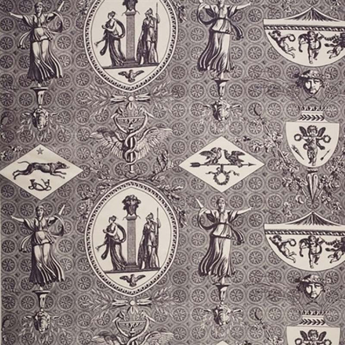 Jasper Mercury Aubergine Fabric Sample JP-6465