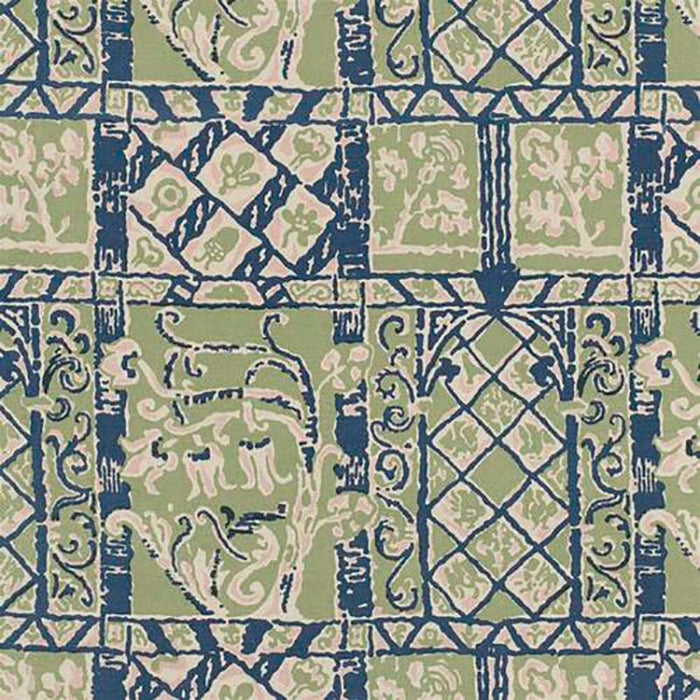 Jasper Moorea Green Fabric Sample JP-7143