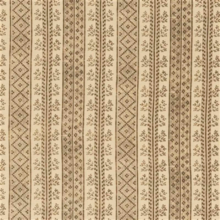 Jasper Dutch Stripe Vison on Light Tea Stain Fabric Sample JP-7167