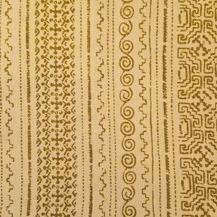Jasper Tulum Stripe Olive Fabric Sample JP-7200