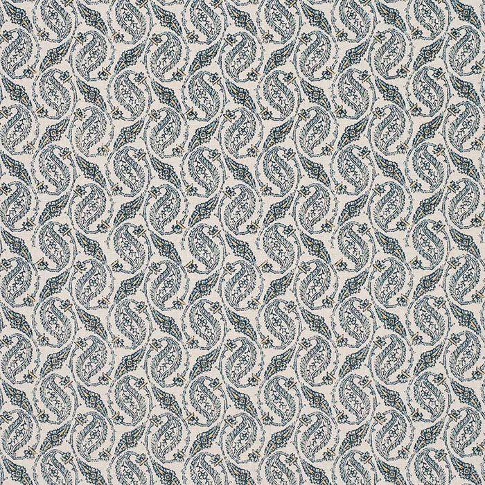 Jasper Gainsborough Paisley River Fabric Sample JP 7232