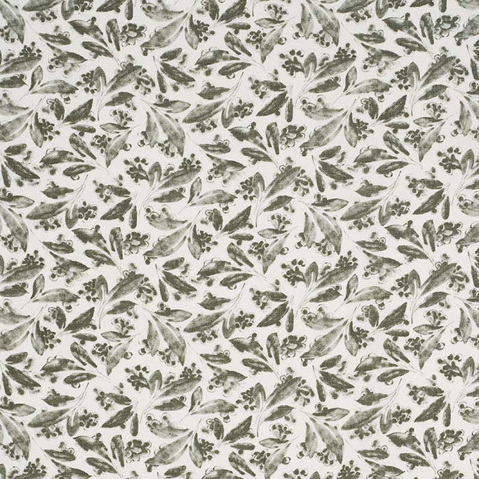 Jasper Pagoda Leaf Grey Fabric Sample JP 7251