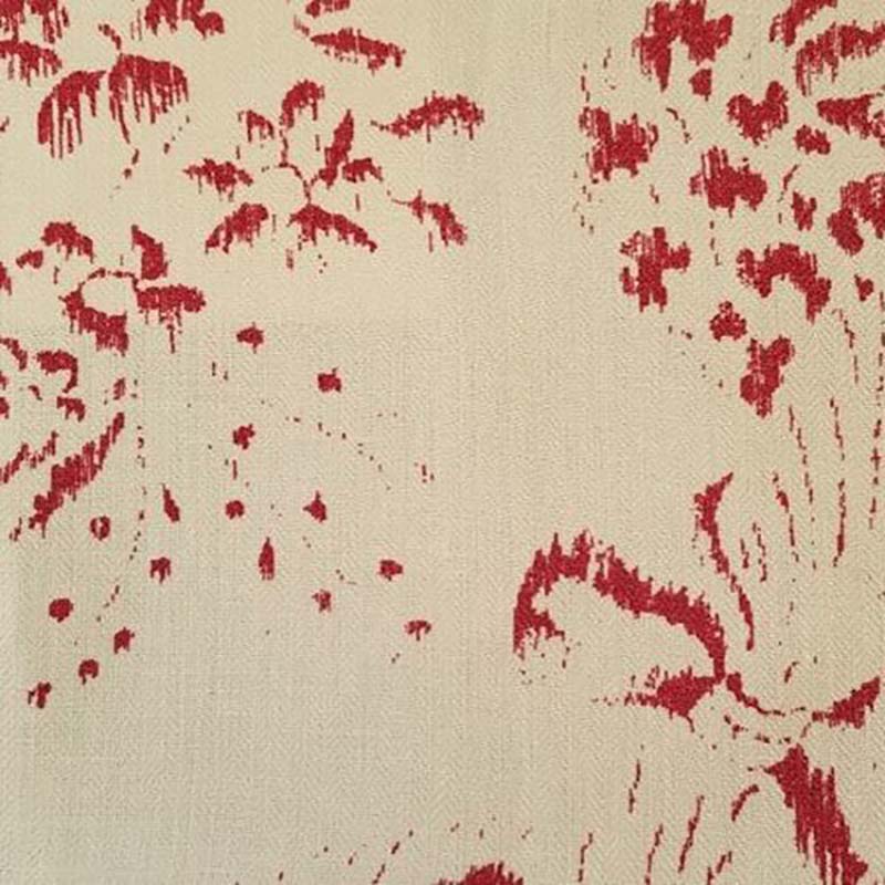 Jasper Minterne Garden Red Fabric Sample JP-7301
