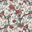 Jasper Bangalore Floral Red Fabric Sample JP 7403