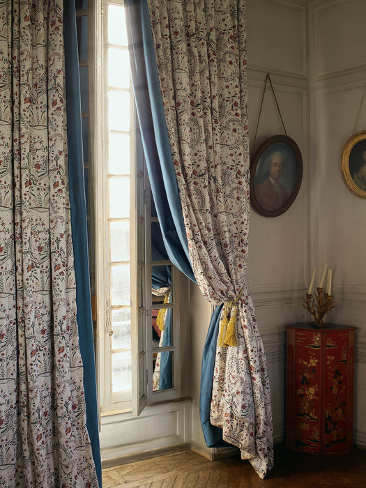 Braquenie Palais Des Vents Multicolore Fabric Sample B7676001