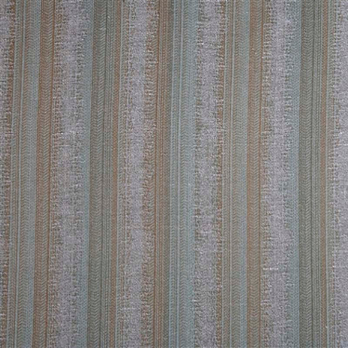 Jasper Groussay Stripe Blue/Brown Fabric Sample JW-3715