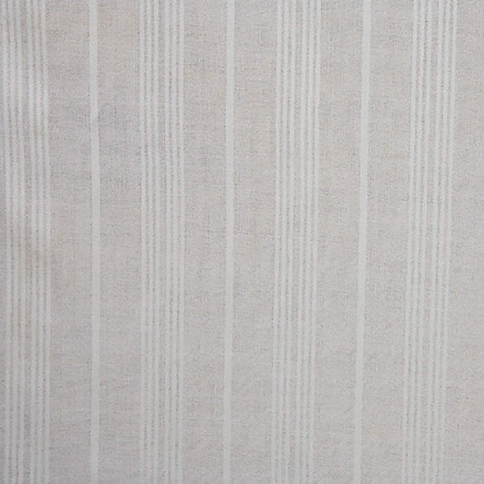 Jasper Wool Stripe Sheer Cream Fabric Sample JW-4600