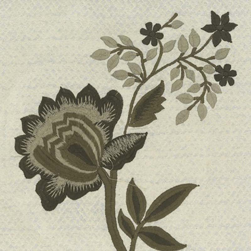 Jasper Rosetta Umber Fabric Sample JW-7433