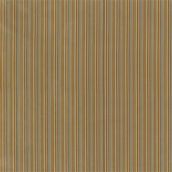 Jasper Pompadour Stripe Brown/Teal Fabric Sample JW-7550