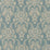 Jasper Zamora Cream on Teal Fabric Sample JW-7601
