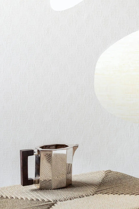 Pierre Frey Petunia Blanc Wallpaper Sample FP028001