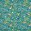 Pierre Frey En Foret Turquoise Wallpaper FP096002