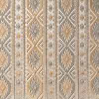 Marvic Textiles Kilim Silver/Almond Fabric 5885-1