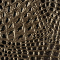 Kravet Couture Gator Smoked Pearl Leather L-GATOR.811.0