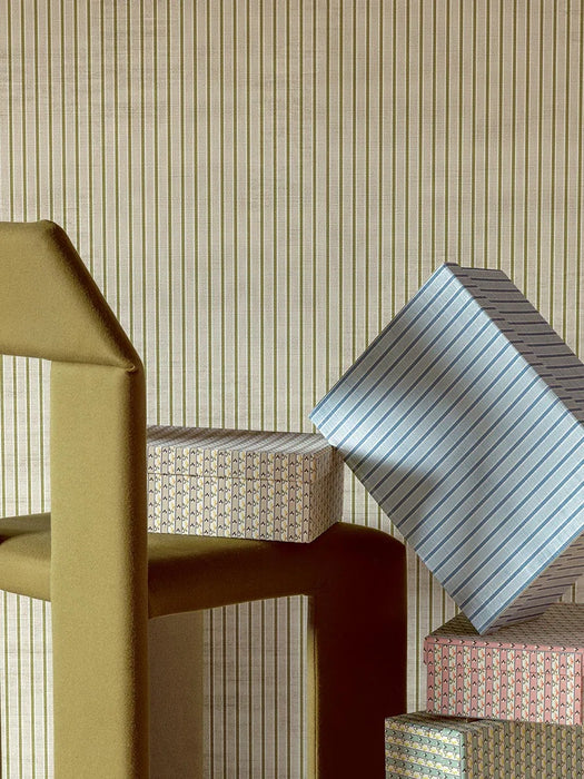 Pierre Frey Minette Olive Wallpaper Sample FP139003
