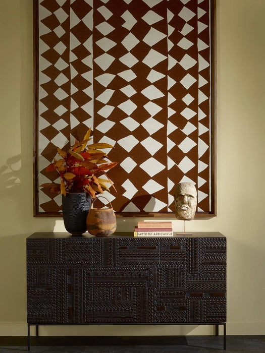 Pierre Frey Efutu Cacao Wallpaper Sample FP062002