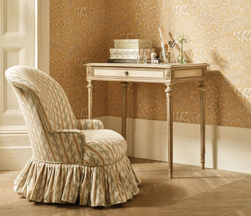 Nina Campbell Lamballe Yellow Wallpaper Sample NCW4630-01
