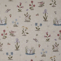 Marvic Textiles Lampas Elizabeth Parchment Fabric 5202-3