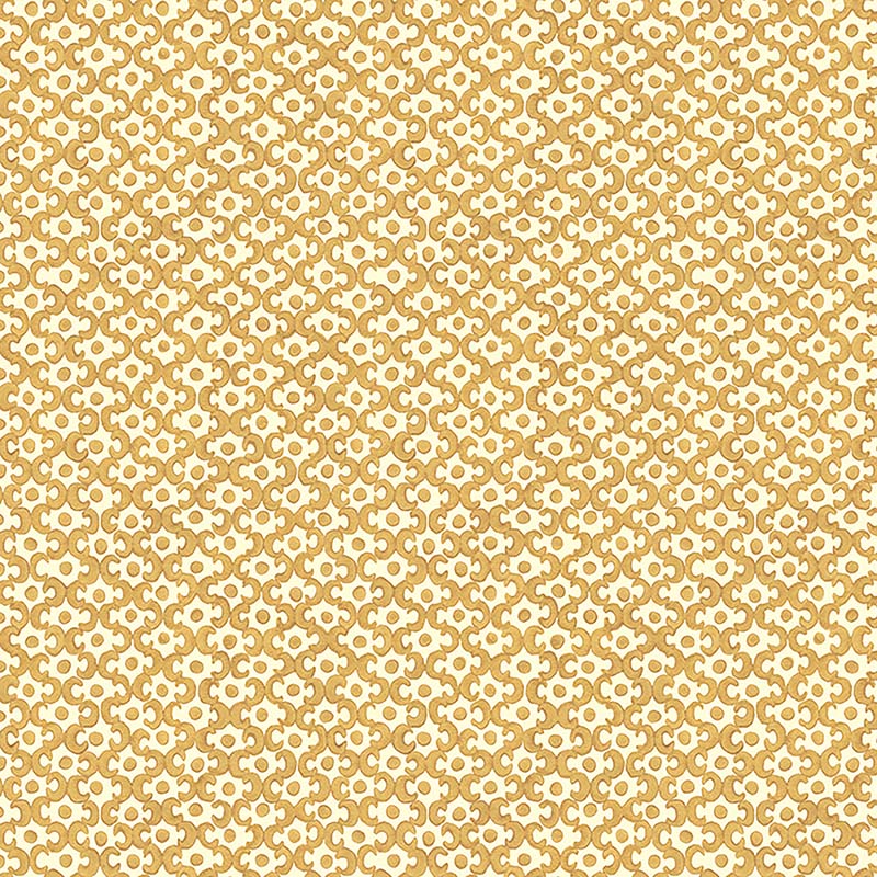 Galbraith & Paul Lattice Cantaloupe Wallpaper Sample