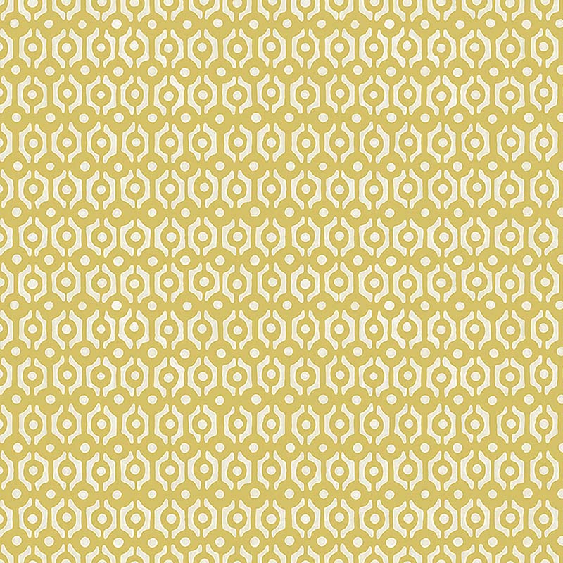 Galbraith & Paul Links Ochre Wallpaper Sample