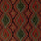 Marvic Textiles Lisieres Red-Forest Fabric Sample 6222-1