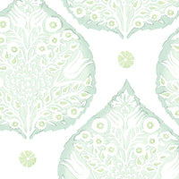 Galbraith & Paul Little Lotus Mint Wallpaper