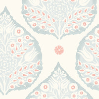 Galbraith & Paul Little Lotus Salmon Wallpaper