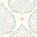 Galbraith & Paul Little Lotus Salmon Wallpaper Sample