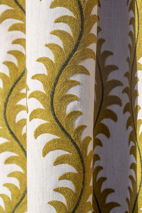 Pierre Frey Isigny Jaune D'or Fabric Sample F4087004