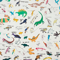 Pierre Frey Encyclopedie Multicolore Wallpaper FP818001