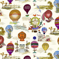 Pierre Frey Les Aeronefs Multicolore Wallpaper FP431002