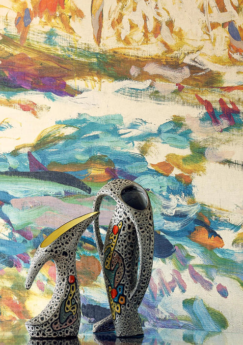 Pierre Frey Sous Bois Ete Wallpaper Sample FP986001