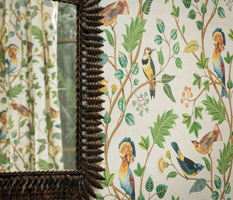 Osborne & Little Mayani Metallic Gold Wallpaper W7902-01
