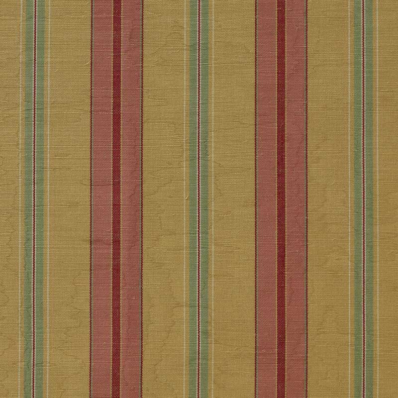 Marvic Textiles Misa Moire Stripe Daisy Fabric Sample 4331-23