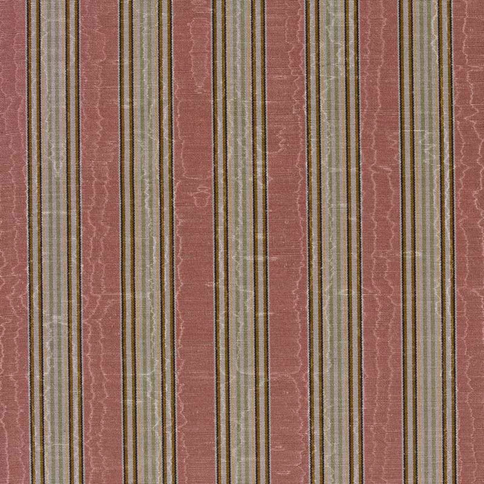 Marvic Textiles Misa Moire Stripe Rose Fabric Sample 6784-13