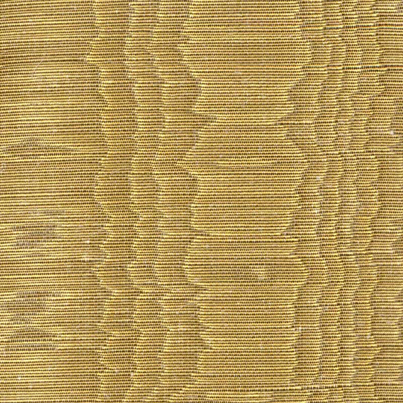 Marvic Textiles Misa Moire Plain Ochre Fabric Sample 6565-48