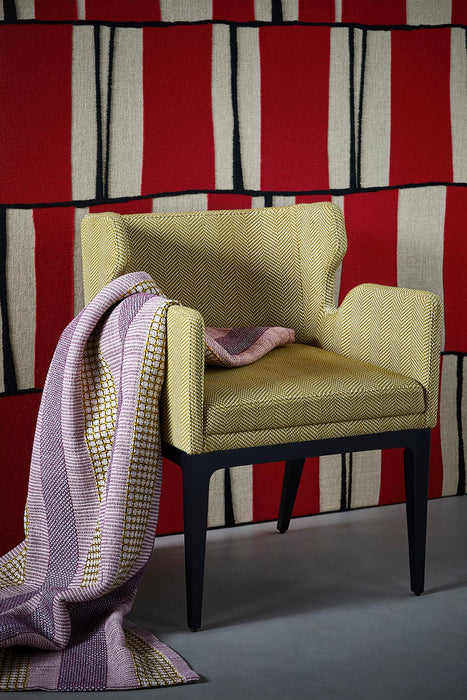 Boussac Noe Cerise Fabric Sample O7956011